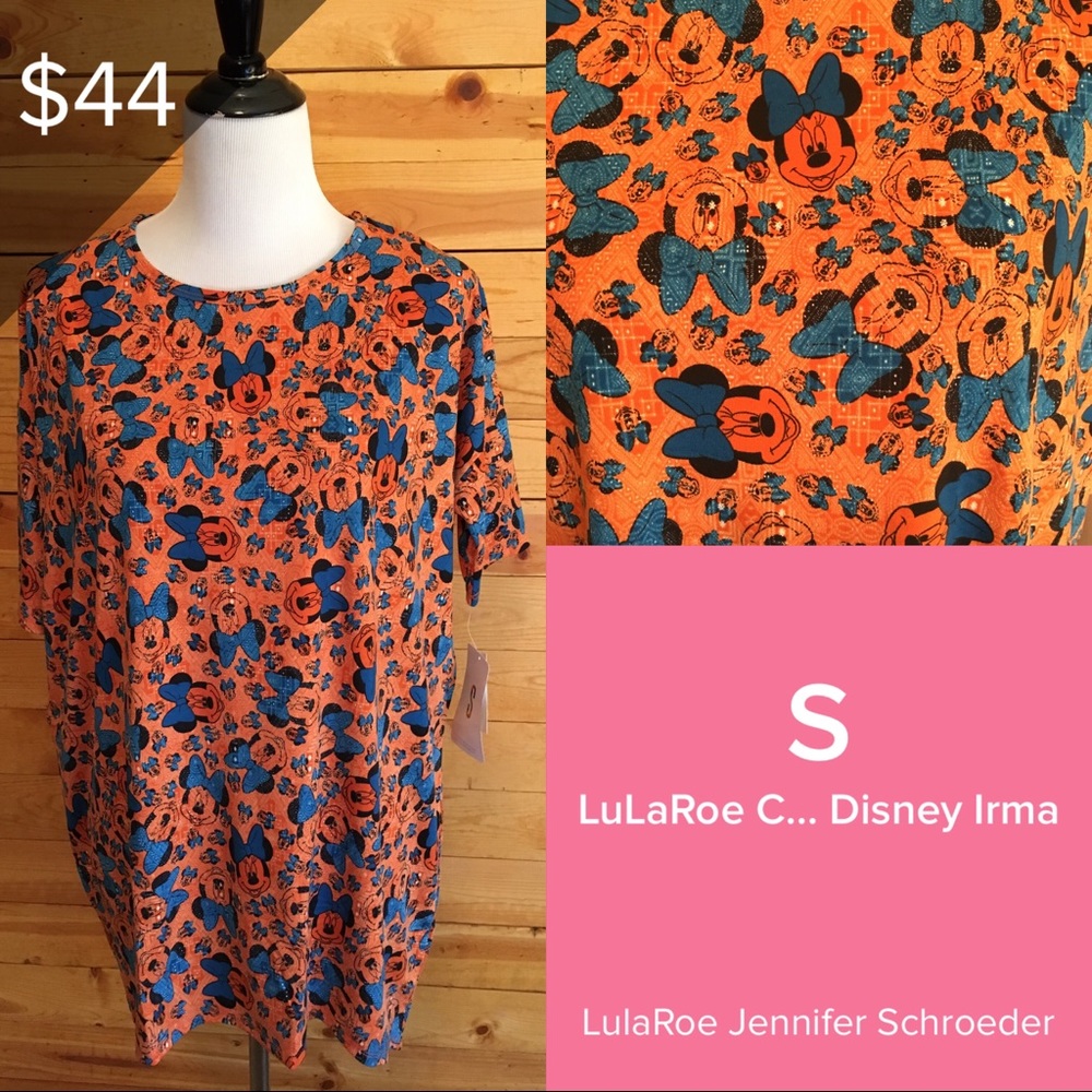 LuLaRoe Disney Irma NWT